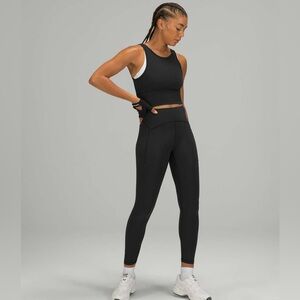 Lululemon Power Thru High Rise Tight 25" Black size 6